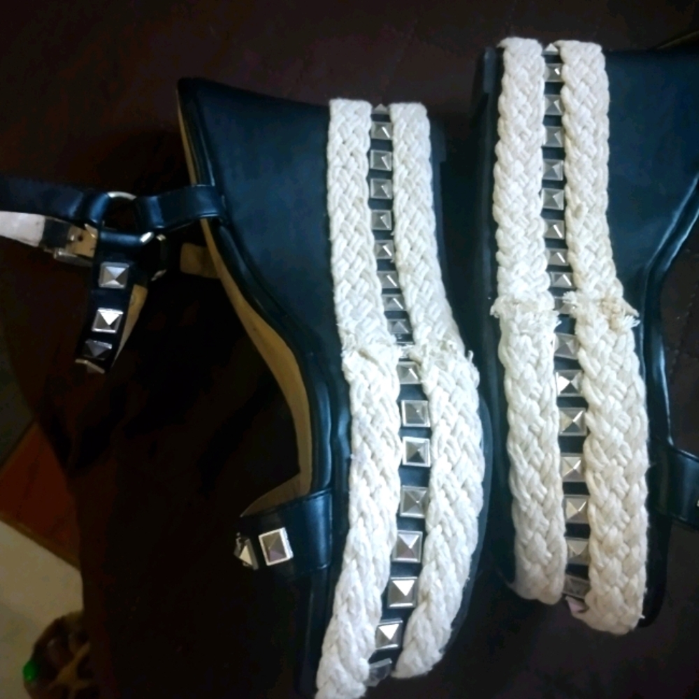 Torrid Studded rockstar wedges